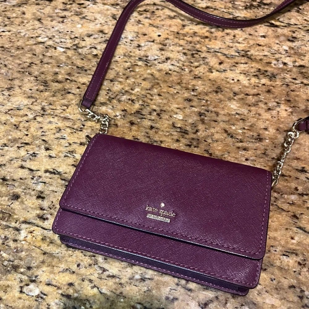 Kate Spade Plum Crossbody Bag